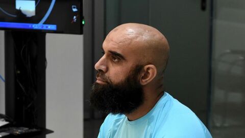 Youssef Mohamed Tuileb durante el juicio en la Audiencia Nacional 