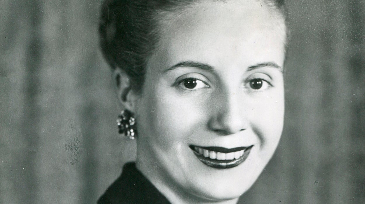 La cápsula del tiempo: Llegó a España siendo Eva Perón y se fue siendo Evita La cápsula del tiempo: Llegó a España siendo Eva Perón y se fue siendo Evita