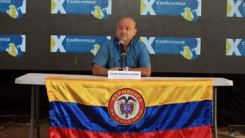  Juli&aacute;n Gallo, alias "Carlos Antonio Lozada", miembro del Estado Mayor de las Fuerzas Armadas Revolucionarias de Colombia (FARC)