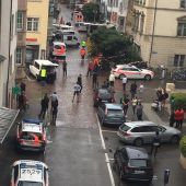 Ataque en Suiza con una moto sierra