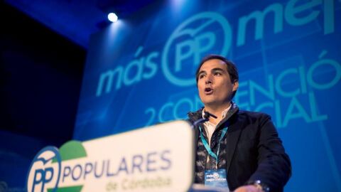 El entonces presidente del PP de C&oacute;rdoba, Jos&eacute; Antonio Nieto
