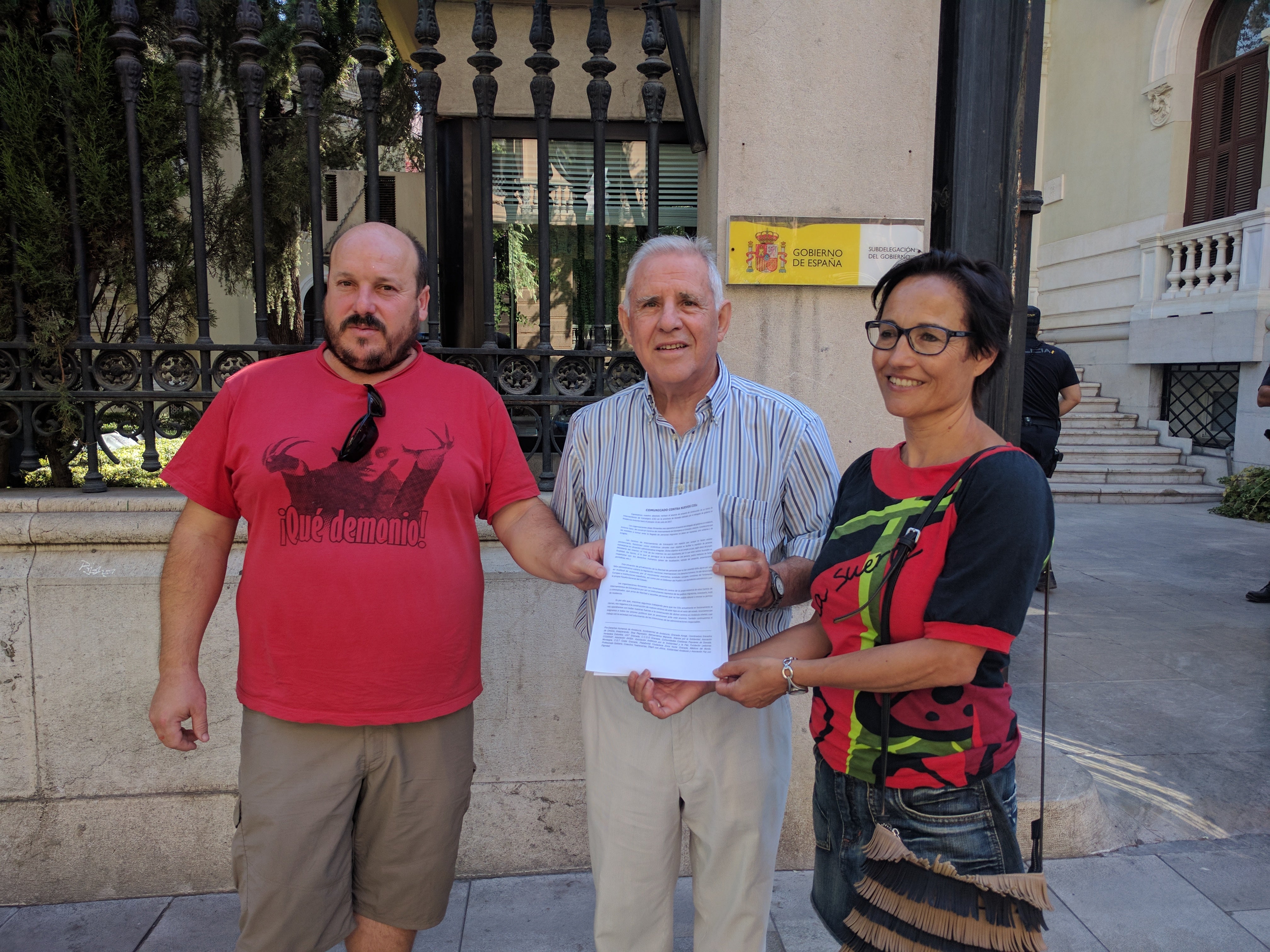 Entidades sociales denuncian la apertura de un nuevo CIE en Granada Entidades sociales denuncian la apertura de un nuevo CIE en Granada