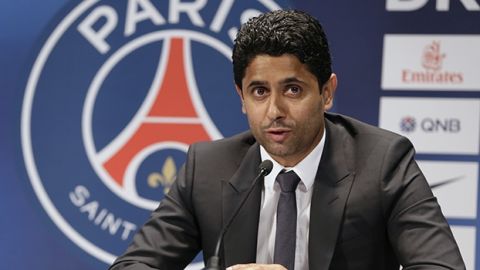 El presidente del PSG, Nasser Al Khelaifi 