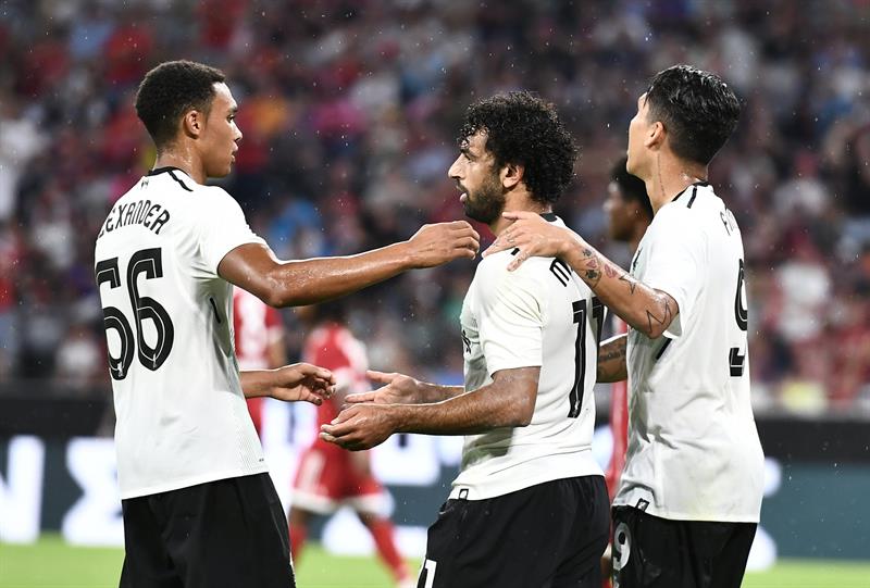 El Liverpool golea al Bayern y se medirá al Atlético en la final de la Audi Cup El Liverpool golea al Bayern y se medirá al Atlético en la final de la Audi Cup