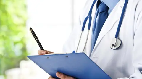 Imagen de archivo de un médico Imagen de archivo de un médico