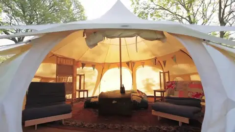 Glamping, bungalows y tiendas de campaña con glamour Glamping, bungalows y tiendas de campaña con glamour