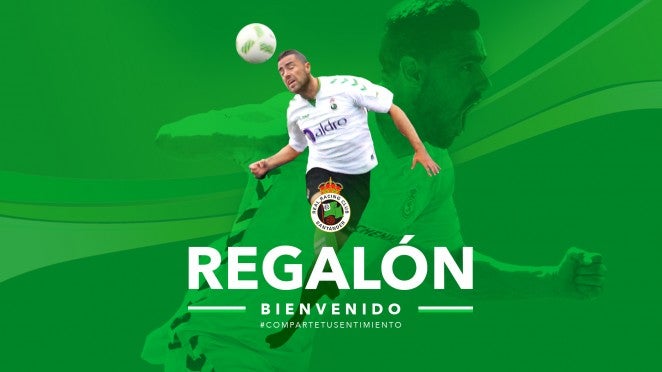 Regalón refuerza la defensa del Racing Regalón refuerza la defensa del Racing
