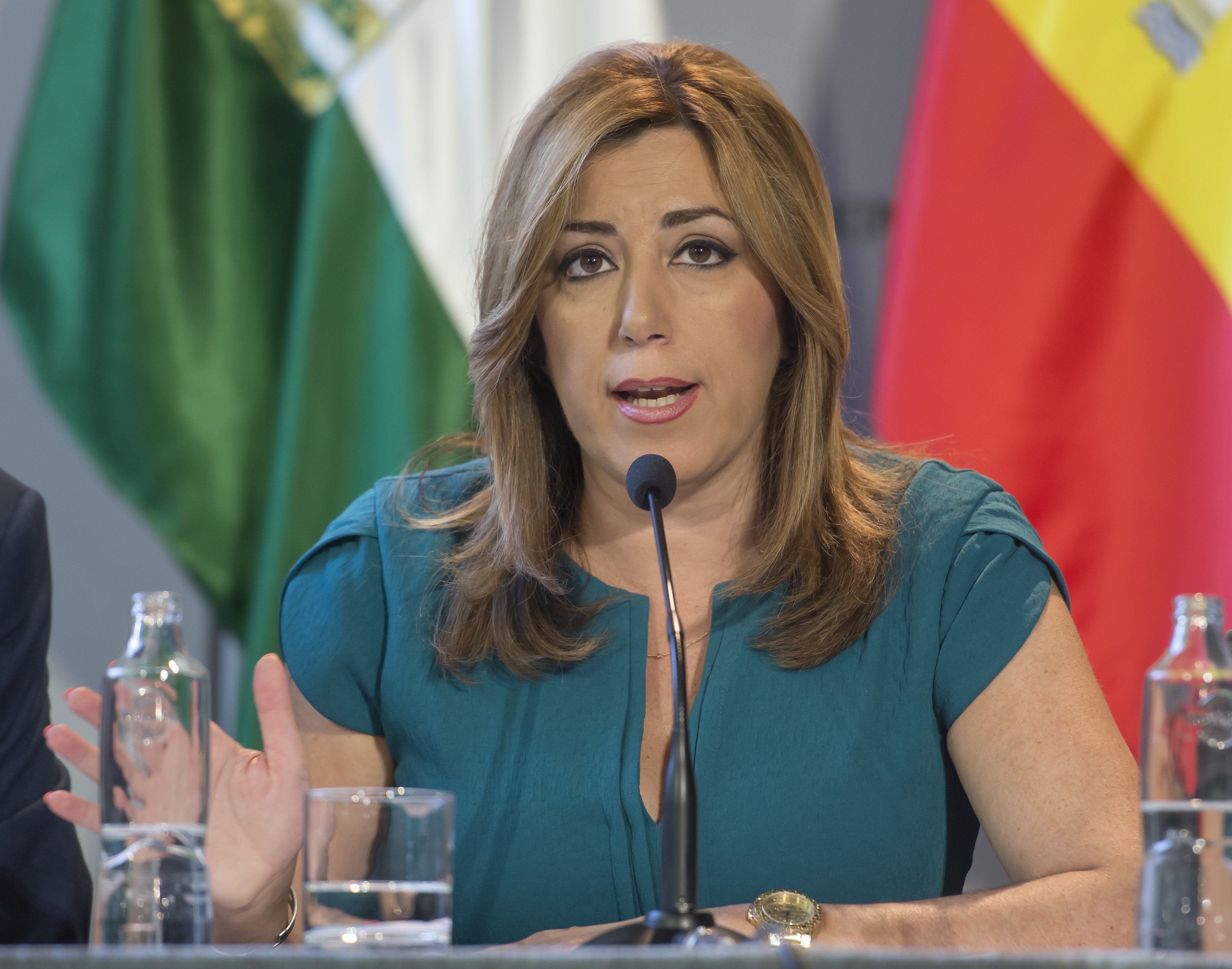 Susana Díaz: "Andalucía colaborará para que España se mantenga unida" Susana Díaz: "Andalucía colaborará para que España se mantenga unida"