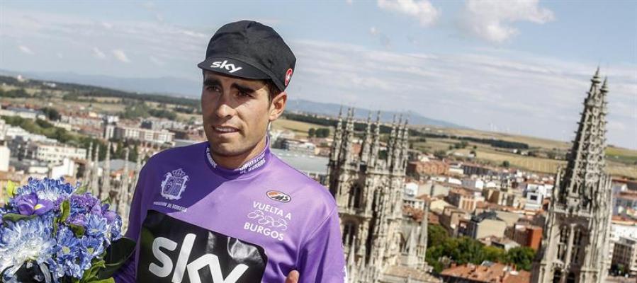 Mikel Landa, corredor del Sky Team, en la Vuelta a Burgos 2017 Mikel Landa, corredor del Sky Team, en la Vuelta a Burgos 2017