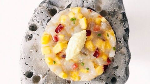 Tartar de gambas