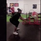 Brutal entrenamiento de Serena Williams