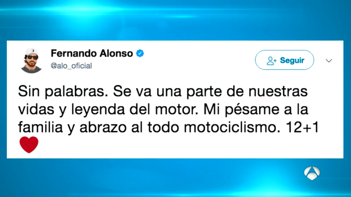 El mundo del deporte y la política recuerda a Ángel Nieto El mundo del deporte y la política recuerda a Ángel Nieto