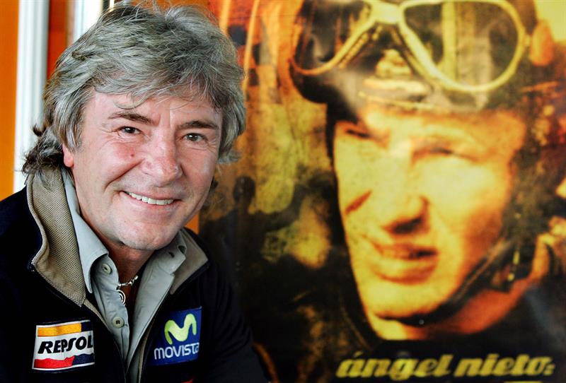 Muere Ángel Nieto, 12+1 veces campeón del mundo de motociclismo, a los 70 años Muere Ángel Nieto, 12+1 veces campeón del mundo de motociclismo, a los 70 años