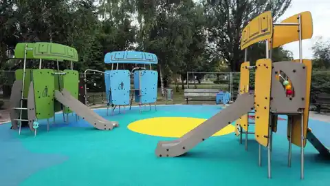 Parque "liga recíclope" en Gijón Polígono de Pumarín