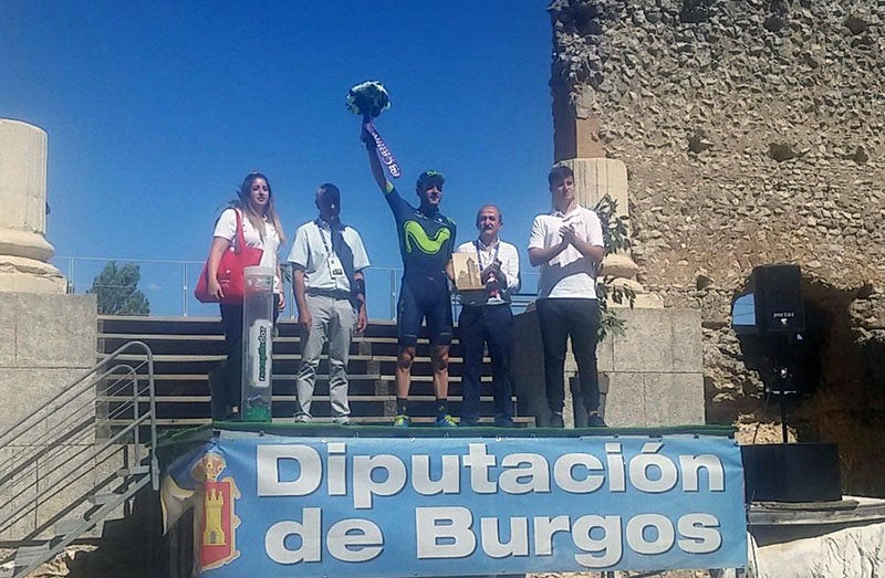 El burgalés Carlos Barbero se impone en el sprint y la cuarta etapa se 'queda en casa' El burgalés Carlos Barbero se impone en el sprint y la cuarta etapa se 'queda en casa'