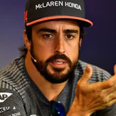 Fernando Alonso, durante una rueda de prensa Fernando Alonso, durante una rueda de prensa