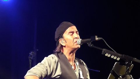 El cantante &Aacute;lvaro Urquijo