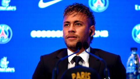 Neymar, presentado con el PSG