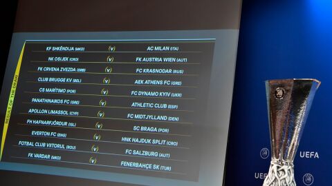 As&iacute; han quedado los duelos de Europa League