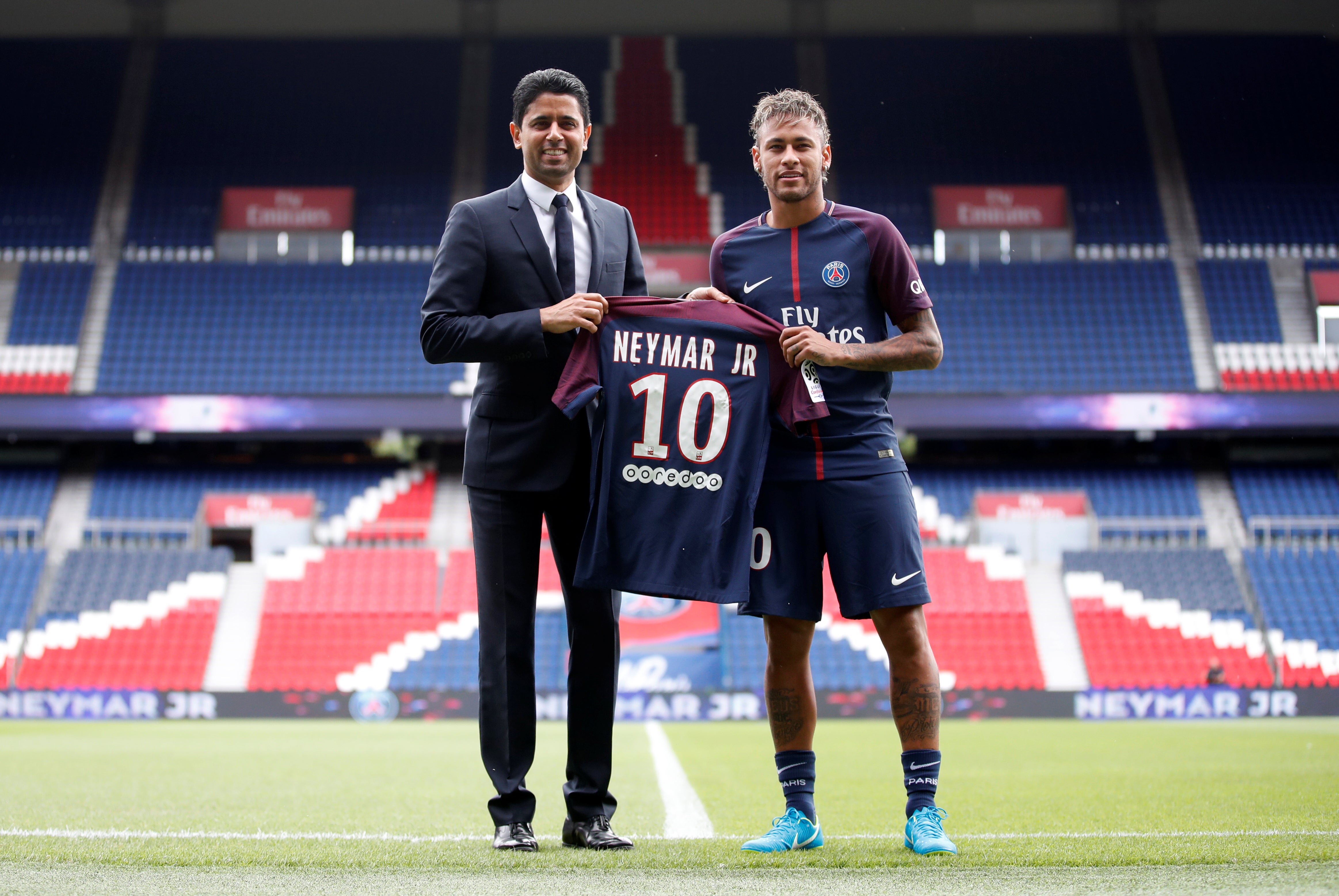 Al Khelaifi, presidente del PSG: "Neymar no se irá al Real Madrid a final de temporada" Al Khelaifi, presidente del PSG: "Neymar no se irá al Real Madrid a final de temporada"