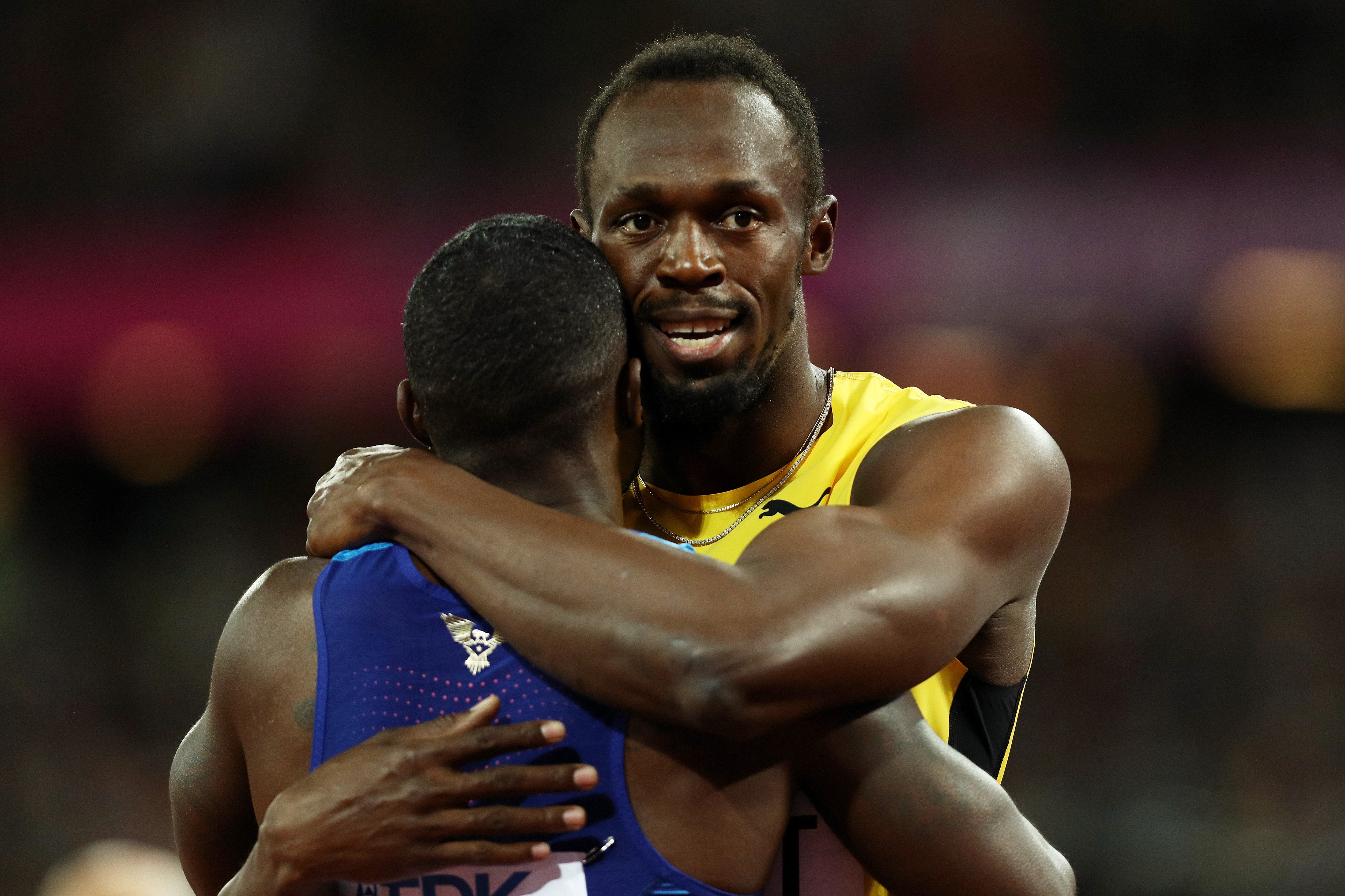 Justin Gatlin se impone a Coleman y a Usain Bolt en los 100 metros lisos del Mundial de Atletismo de Londres Justin Gatlin se impone a Coleman y a Usain Bolt en los 100 metros lisos del Mundial de Atletismo de Londres