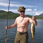 Vladimir Putin de vacaciones