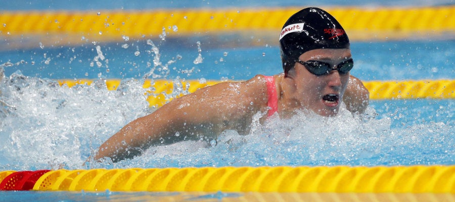 La nadadora Mireia Belmonte La nadadora Mireia Belmonte