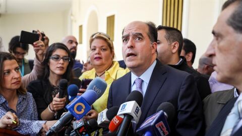 El presidente del Parlamento de Venezuela, Julio Borges.