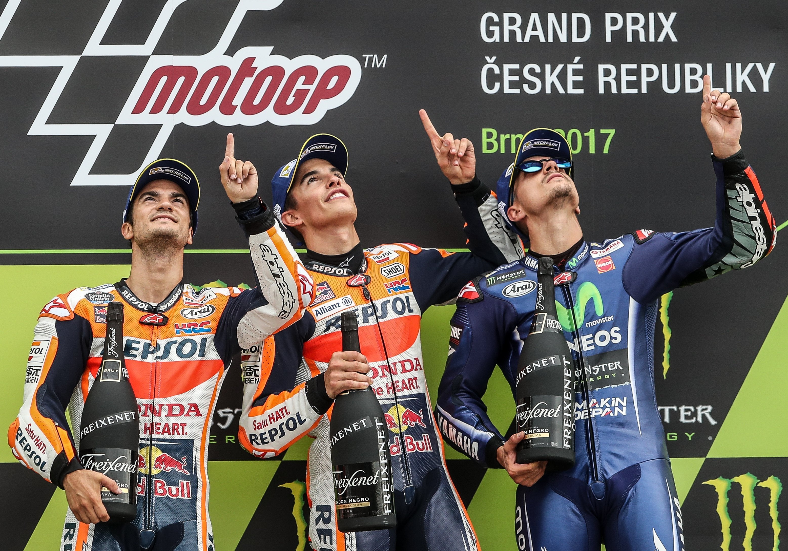 Marc Márquez se impone con autoridad en Brno y es más líder del Mundial de MotoGP Marc Márquez se impone con autoridad en Brno y es más líder del Mundial de MotoGP
