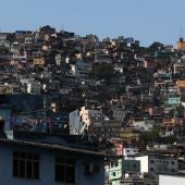 Vista general de la favela Rocinha el pasado 3 de agosto
