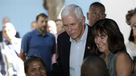 El vicepresidente de Estados Unidos, Mike Pence, durante su gira por Sudamérica El vicepresidente de Estados Unidos, Mike Pence, durante su gira por Sudamérica