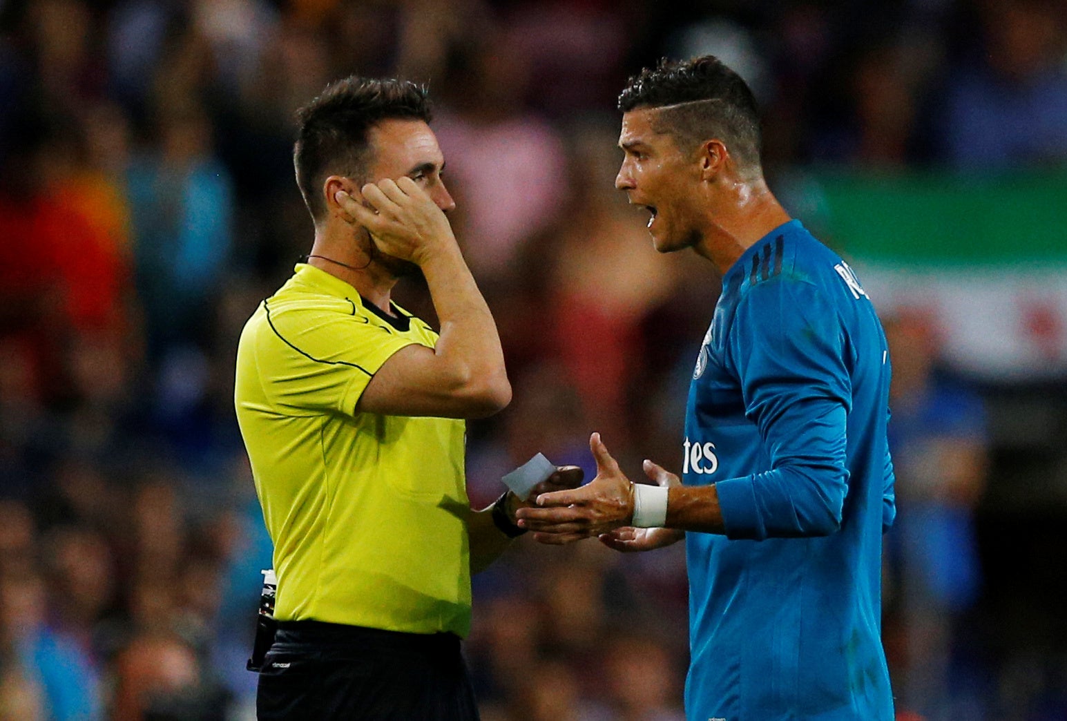 El TAD desestima el recurso del Real Madrid y mantiene la sanción de cinco partidos a Cristiano Ronaldo El TAD desestima el recurso del Real Madrid y mantiene la sanción de cinco partidos a Cristiano Ronaldo