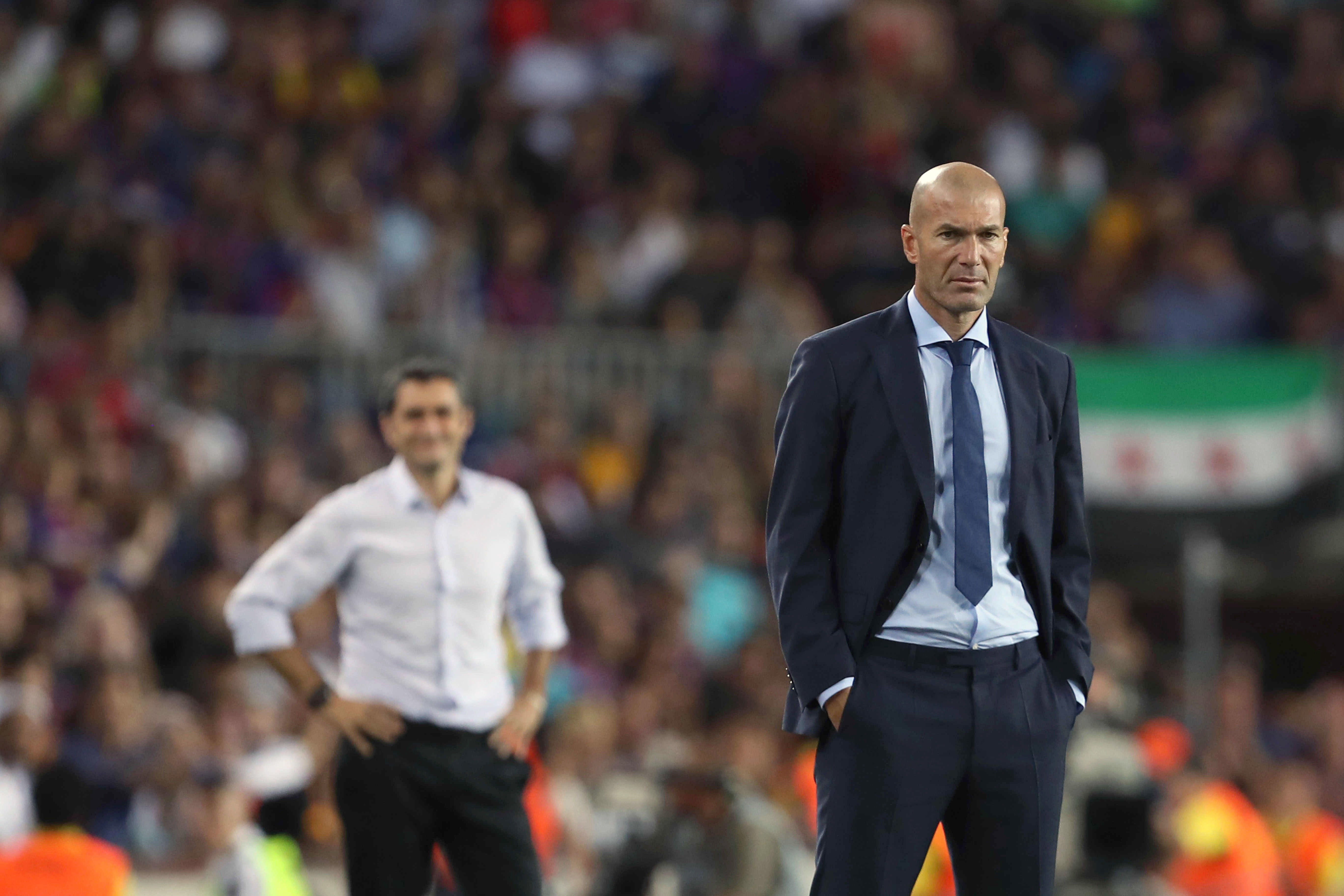 Zidane tras la ida de la Supercopa: "Estamos contentos, pero la eliminatoria no está sentenciada" Zidane tras la ida de la Supercopa: "Estamos contentos, pero la eliminatoria no está sentenciada"