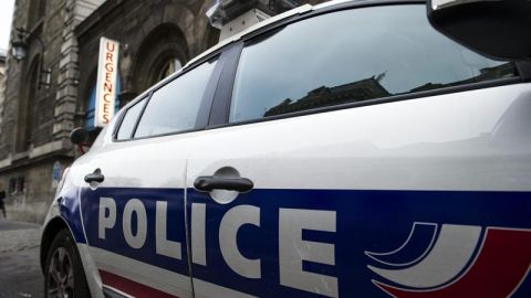 Coche de de la polic&iacute;a francesa