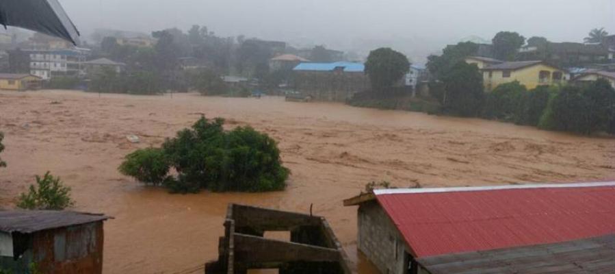 Inundaciones en Sierra Leona Inundaciones en Sierra Leona