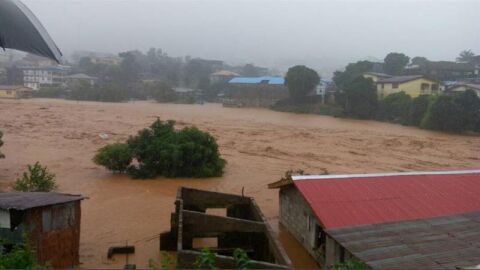 Inundaciones en Sierra Leona