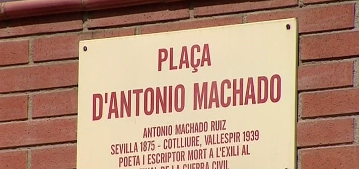 Polémica ante la posible supresión de calles dedicadas a Antonio Machado o Quevedo en Sabadell por "españolistas" Polémica ante la posible supresión de calles dedicadas a Antonio Machado o Quevedo en Sabadell por "españolistas"