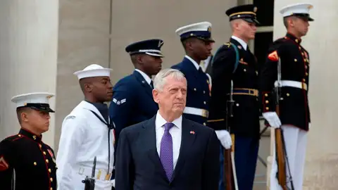 El secretario de Defensa estadounidense, James Mattis El secretario de Defensa estadounidense, James Mattis