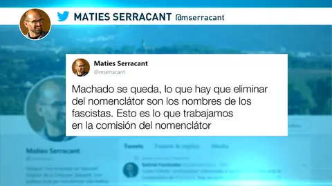 Polémica ante la posible supresión de calles dedicadas a Machado, Quevedo o Lope de Vega Polémica ante la posible supresión de calles dedicadas a Machado, Quevedo o Lope de Vega