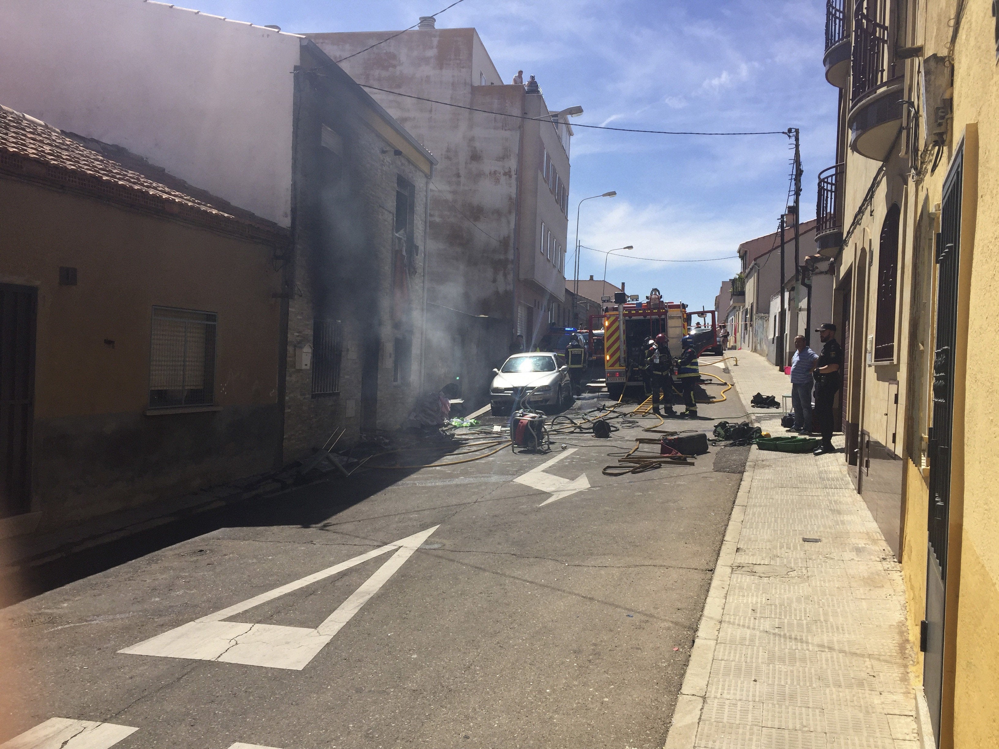 Una mujer muere en Salamanca después de que un comprador de droga incendiara su casa Una mujer muere en Salamanca después de que un comprador de droga incendiara su casa