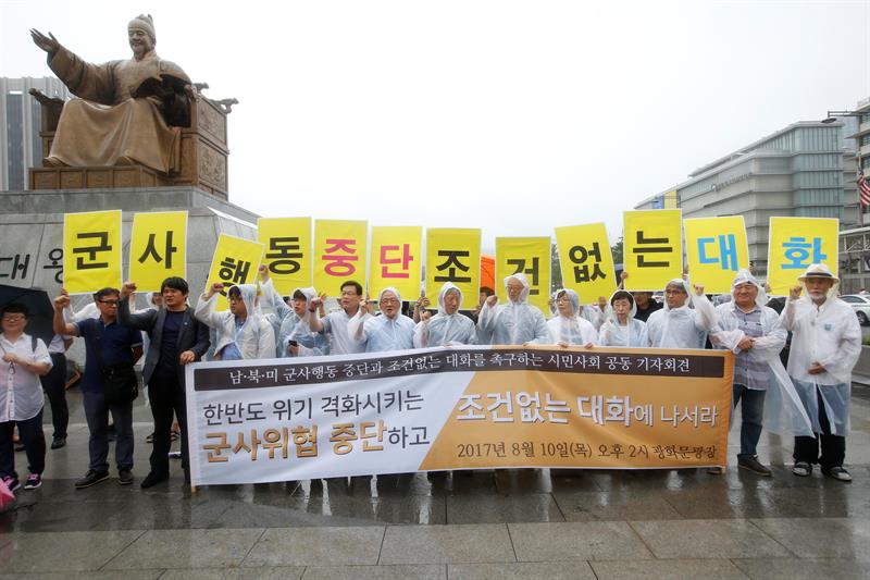 Washington recalca a Seúl que busca una solución pacífica con Pyongyang Washington recalca a Seúl que busca una solución pacífica con Pyongyang