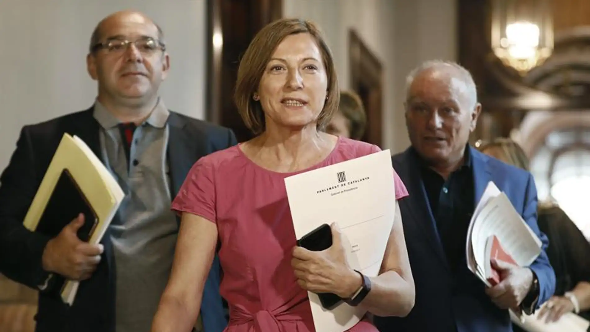La presidenta del Parlament catalán, Carme Forcadell