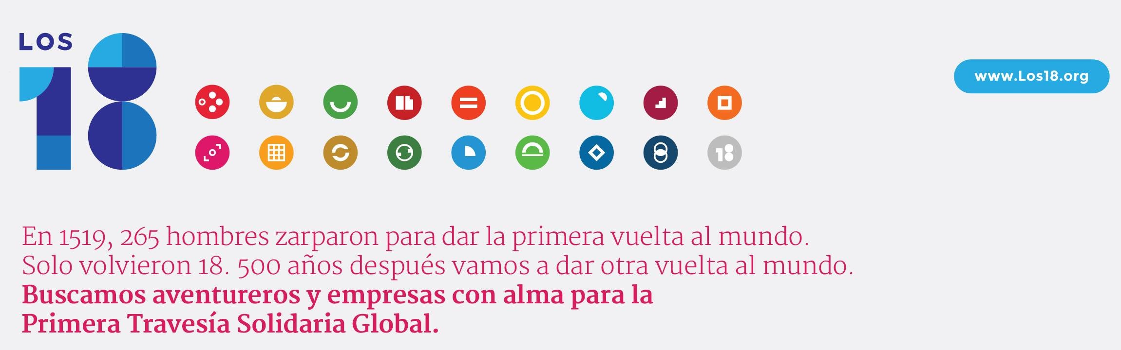 "Los 18": una travesía de solidaridad global "Los 18": una travesía de solidaridad global