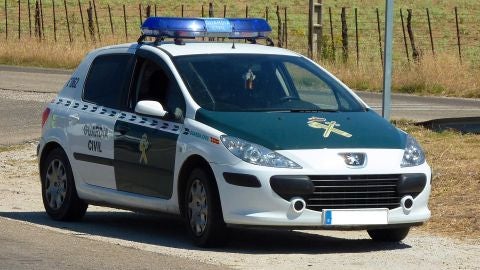 Coche de la Guardia Civil, imagen de archivo