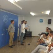Pablo Casado, vicesecretario de Comunicación del Partido Popular, ha visitado este miércoles la ciudad de Elche.