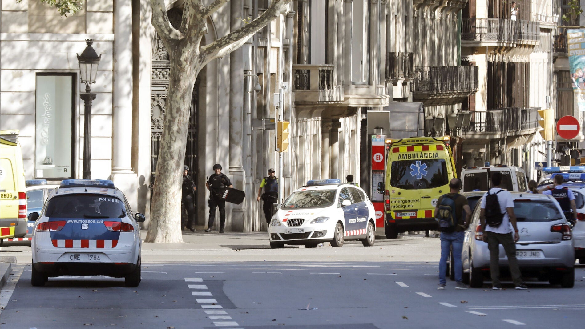 Atentado terrorista en Barcelona