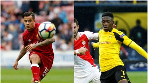 Coutinho y Dembel&eacute;, objetivos del Barcelona