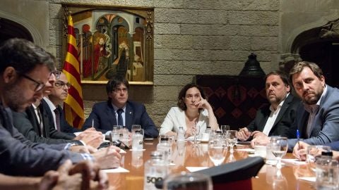 Gabinete de crisis tras el atentado de Barcelona