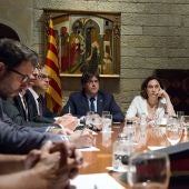 Gabinete de crisis tras el atentado de Barcelona