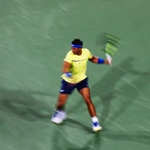 Rafa Nadal, durante su partido en Cincinnati contra Gasquet Rafa Nadal, durante su partido en Cincinnati contra Gasquet